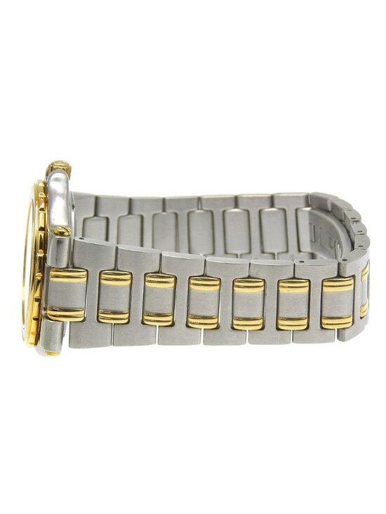 Gucci Stainless Steel Gold Plated Ivory Kuo Analog Display Dial Watch main image 7